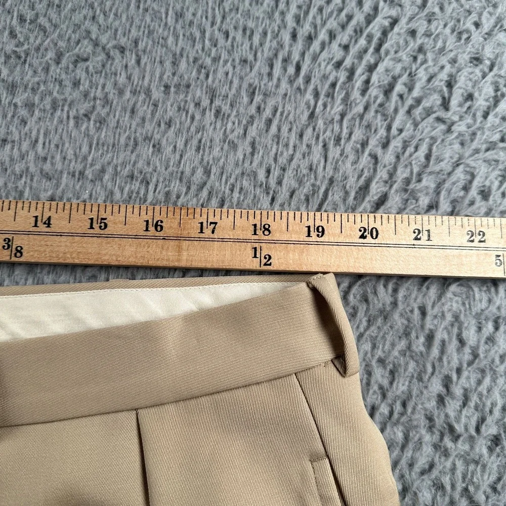 Vtg Polo Ralph Lauren Dress Pants Mens 40(38 Fit)Beige Pleated Virgin Wool Italy